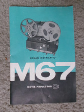 Kodak Instamatic M67 Movie Projector Manual free shipping