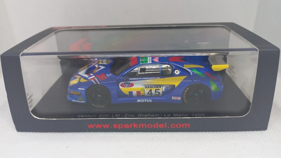 Venturi 600 LM nr. 45 24h Le Mans 1995 1/43 Spark S2264 - Immagine 3 di 4
