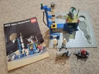 VINTAGE LEGO SPACE SET (483) ALPHA-1 ROCKET BASE  w minifigures & manual