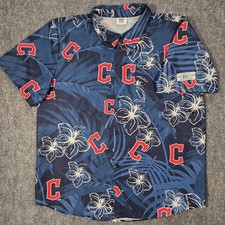 Cleveland Guardians SGA Hawaiian Shirt XL 7/3/23 Giveaway Baseball MLB