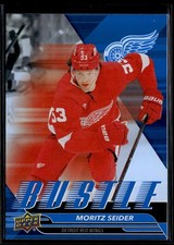 2025-26 Upper Deck Series 1 Bustle #B-18 Moritz Seider