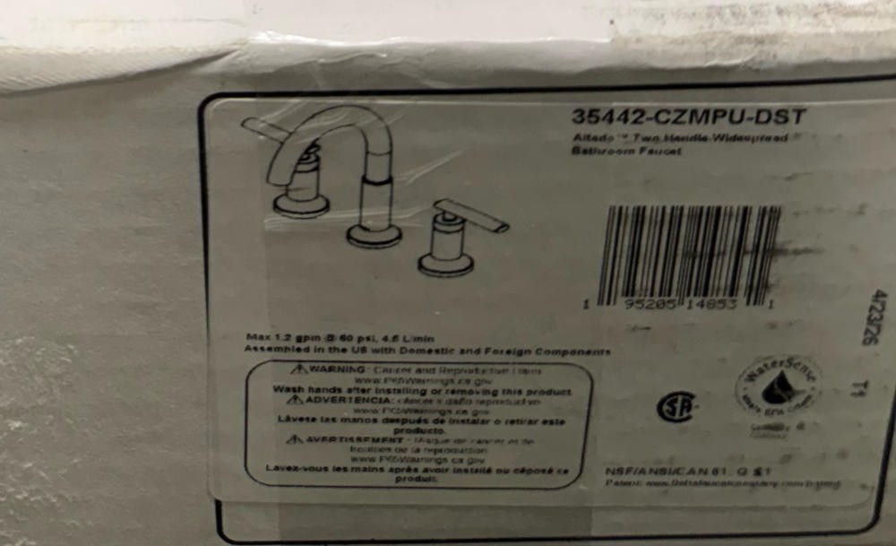 Delta 35442-CZMPU-DST Altado 1.2 GPM Bathroom Faucet, Champagne Bronze