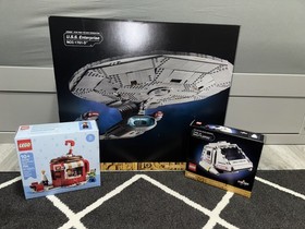 LEGO 10356- Star Trek U. S. S. Enterprise with Shuttlepod New Sealed + Gazebo