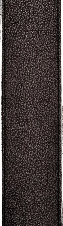 Correa de guitarra con bloqueo de cuero negro Foto 4 de 4