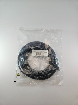 cat 6 molded patch cord 25 ft black