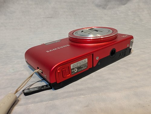 Samsung PL211 Compact Digital Camera 14.2MP 10x Zoom With Battery Red - Picture 3 of 9