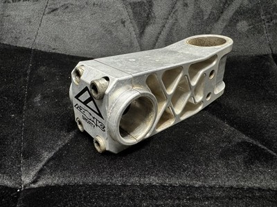 Azonic Shorty Vorbau 100mm 1 1/8 Gabelschaft 25,4 Klemmung silber Retro Downhill