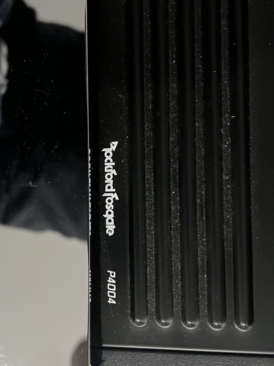 Rockford Fosgate Punch P4004 4-Channel Car Amp for sale online | eBay