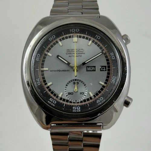VINTAGE SEIKO CHRONOGRAPH WATCH REF 6139 7002 SERVICED