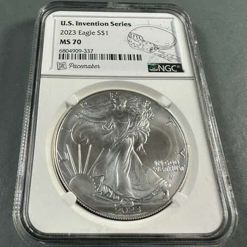 Photo of a 2023 American Silver Eagle from an eBay listing that sold on Jul 20, 2026