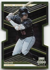 2023 Panini Elite Extra Edition #118 Luis Baez Status Die Cut Gold #/10