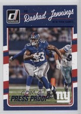 2016 Donruss Press Proof Blue Rashad Jennings #200 i2k