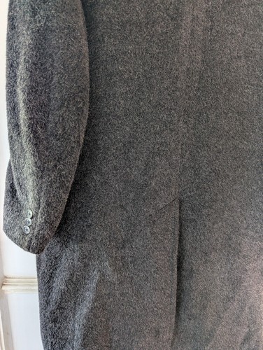 Cappotto invernale uomo Studio By Jeff Banks lana mohair e alpaca taglia 46” petto taglia XL - Foto 4 di 9