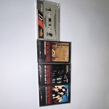The Rolling Stones 4-Cassette Lot: Some Girls, Beggars Banquet, Past Darkly