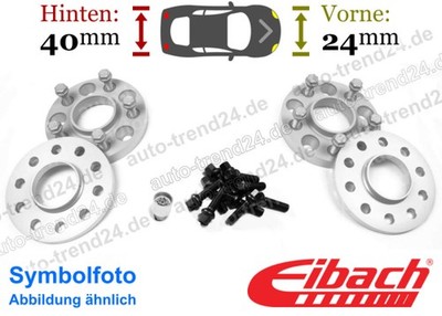 Eibach Spurverbreiterung VA 24mm & HA 40mm für Audi A6 Avant 4G5 4GD 11-18