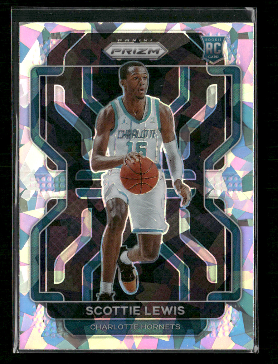 2021 Panini Prizm #287 Scottie Lewis  Cracked Ice RC Rookie