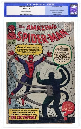 Amazing Spider-Man #3 CGC 3.0 1963 0103576001 1st app. Doctor Octopus