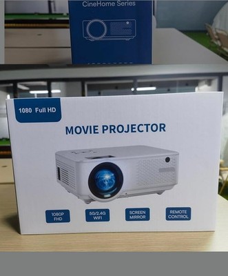 MOVIE PROJECTOR  1080 Full HD 5G/2.4G WIFI SCREEN MIRROR REMOTE CONTROL