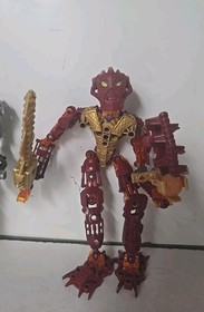 LEGO BIONICLE: Toa Inika Lot Of 2 8731 8727  w/ 3 Zamor Spheres