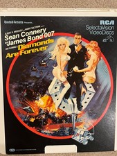 James Bond. Diamonds Are Forever CED VideoDisc