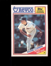 1988 Topps REVCO ROGER CLEMENS Boston Red Sox Card