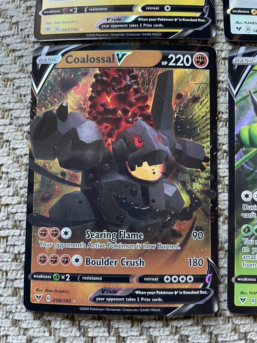 Pokemon Vivid Voltage Ultra Rare V, Full Art LOT 4 Cards - MINT | eBay
