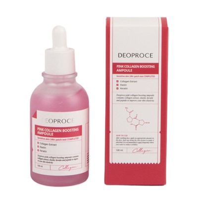 Deoproce Pink Collagen Boosting  Ampoule 100 ml