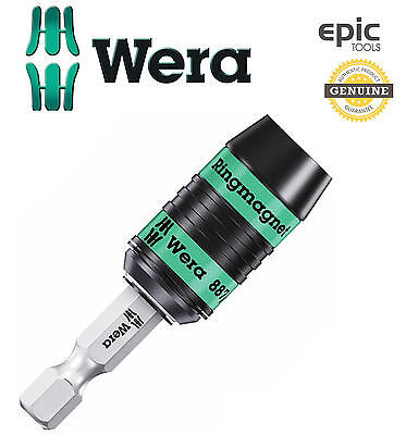 WERA 50mm Length Rapidaptor Bi-Torsion Magnetic Screwdriver Bit Holder 052502