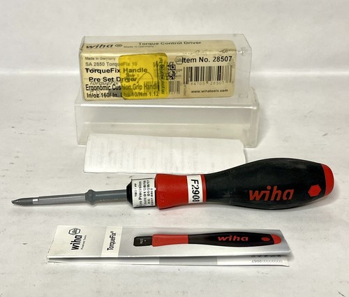 Wiha 28507 TorqueFix Handle Pre-Set Driver 10 in/lbs. - Picture 3 of 5
