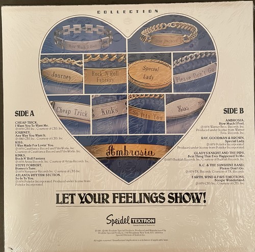 Speidel Presents- Kinks, Journey, Cheap Trick, Kiss, EWF, Ambrosia, Vinyl LP-NEW - Picture 2 of 2
