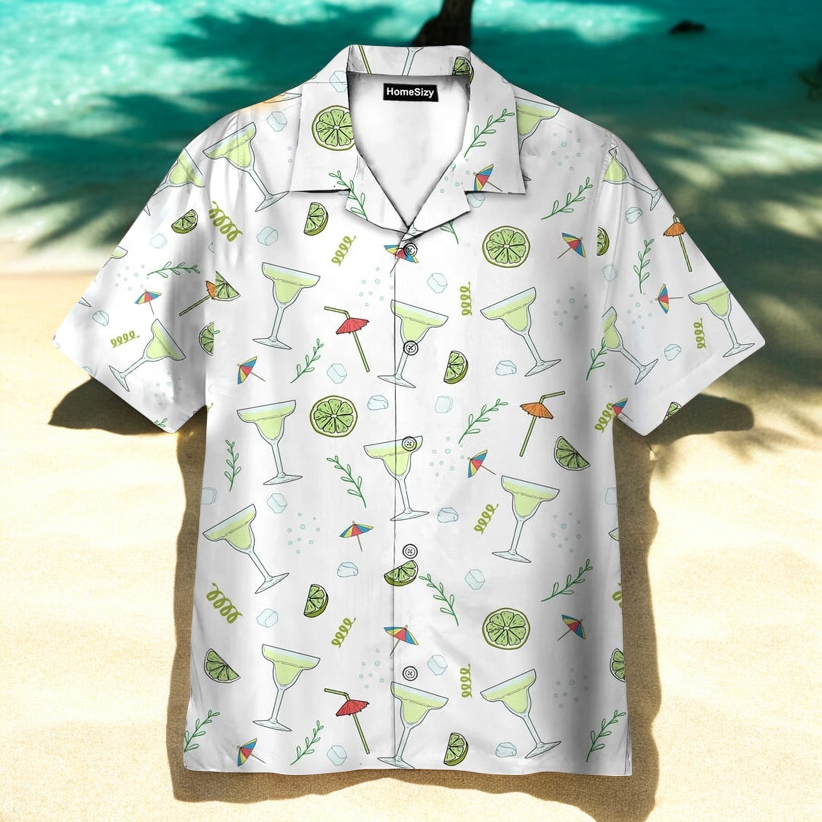 Amazing Margarita Hawaiian Shirt for Men US Size Summer Style Vibrant Tropical Print Comfortable Casual Wear