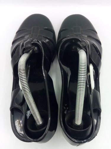 JuJu Jellies Women's Black PVC Jelly Shoes UK 6 EU 39 - 第 6/14 張圖片