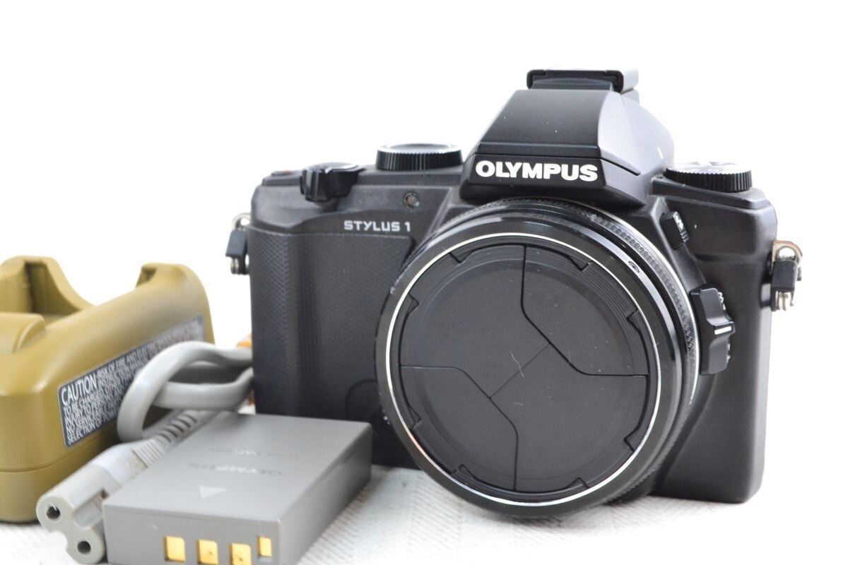 オリンパス STYLUS 1 Digital Camera #C318 Amazon.com : Olympus Stylus 1 12MP Digital Camera (Black