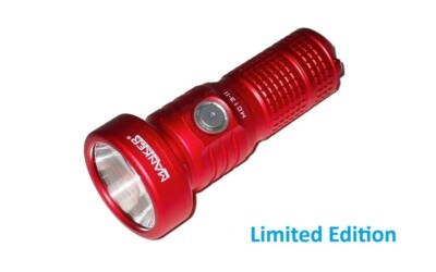 Manker MC13 II Limited Red USB Charging 4500 Lumen LED Taschenlampe Taschenlampe