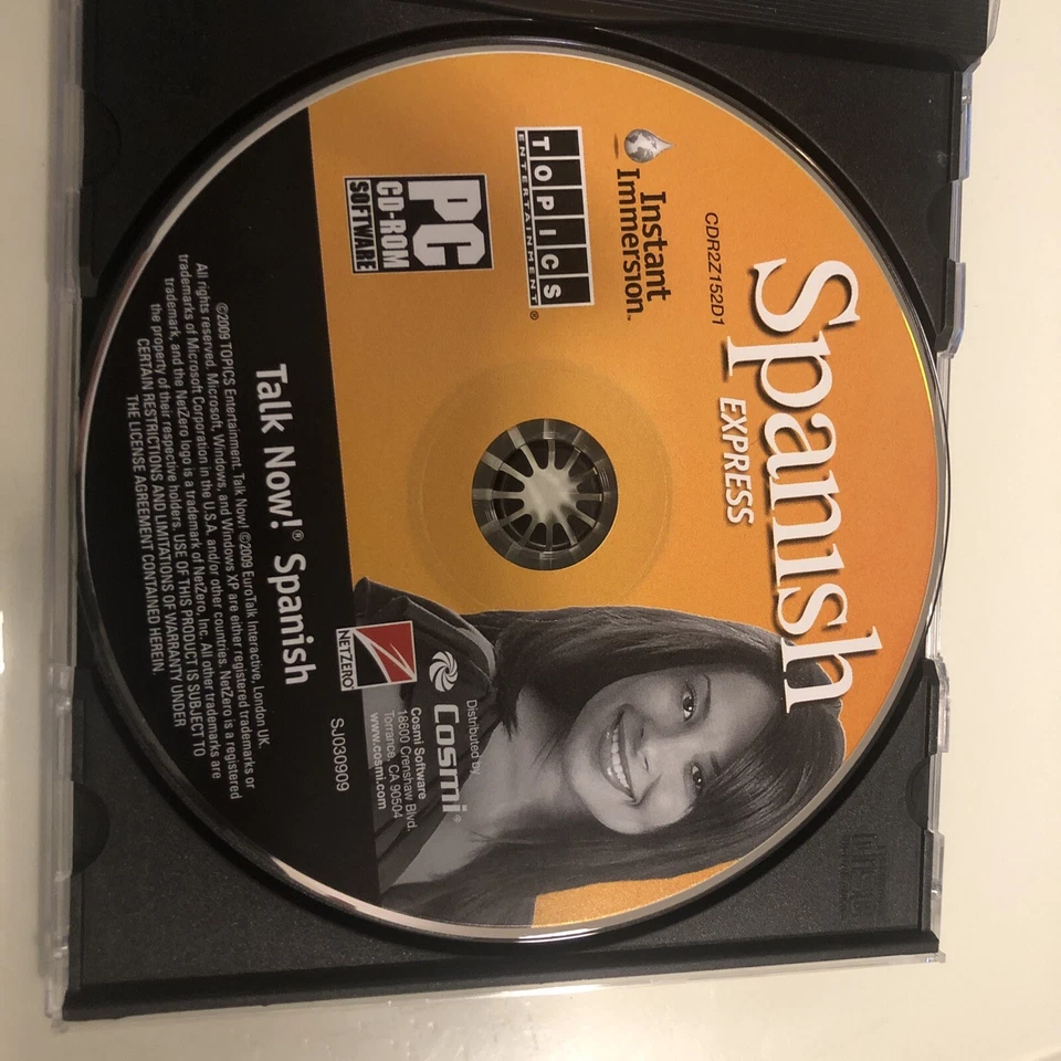 Instant Immersion Spanish Express 2009 PC CD-ROM NEW - A579 - Image 2 of 2