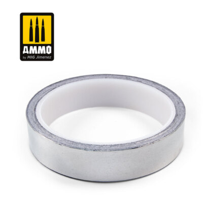 AMMO by Mig Jimenez Aluminium Tape (20mm x 10m /0.78in x 32.8ft)