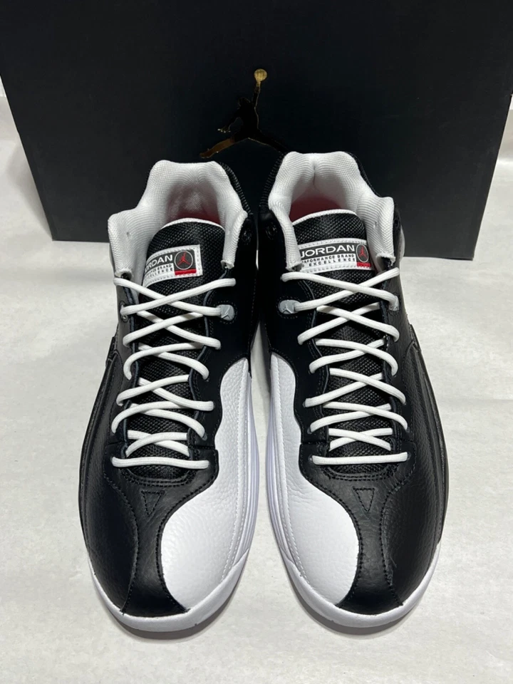 Nuevo Nike Air Jordan Jumpman Team 1 Zapatos Negro Blanco Rojo FV3928 006 Para hombres Foto 4 de 4