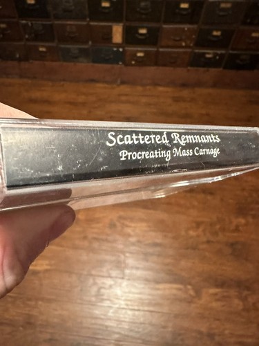 1994 SCATTERED RESTS DEMO + LYRIC SHEET BRUTAL DEATH METAL CASSETTE RARE - Bild 4 von 5