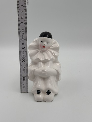 Pierrot Vintage 60er Jahre Figur Art Deco Style WM15 Porzellan Porzelannfigur - Bild 10 von 10