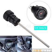 For Harley Softail Fat Boy FLFBS Street Bob FXBBS Oil Dipstick Temperature Gauge