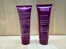 Murad AHA/BHA Exfoliating Cleanser Hydration 1 Fl Oz - Set Of Two