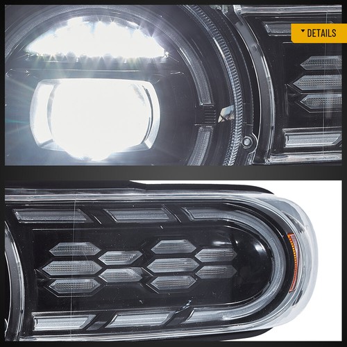 VLAND FULL LED Projector Headlights For 2007-2014 Toyota FJ Cruiser W/Animation - Picture 10 of 17