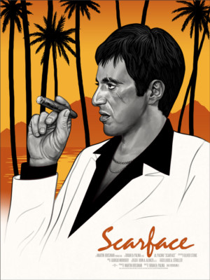scarfaceページ 2 - Scarface by Mike Mitchell - Variant - Rare Sold out Mondo