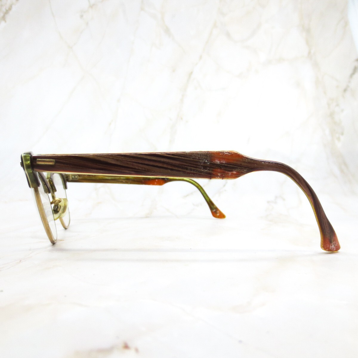 Vintage Shuron 4 1/4-5 1/2 Eyeglasses Frame Women's Brown 1 Vintage Shuron 4 1/4-5 1/2 Eyeglasses Frame Women's Brown 1