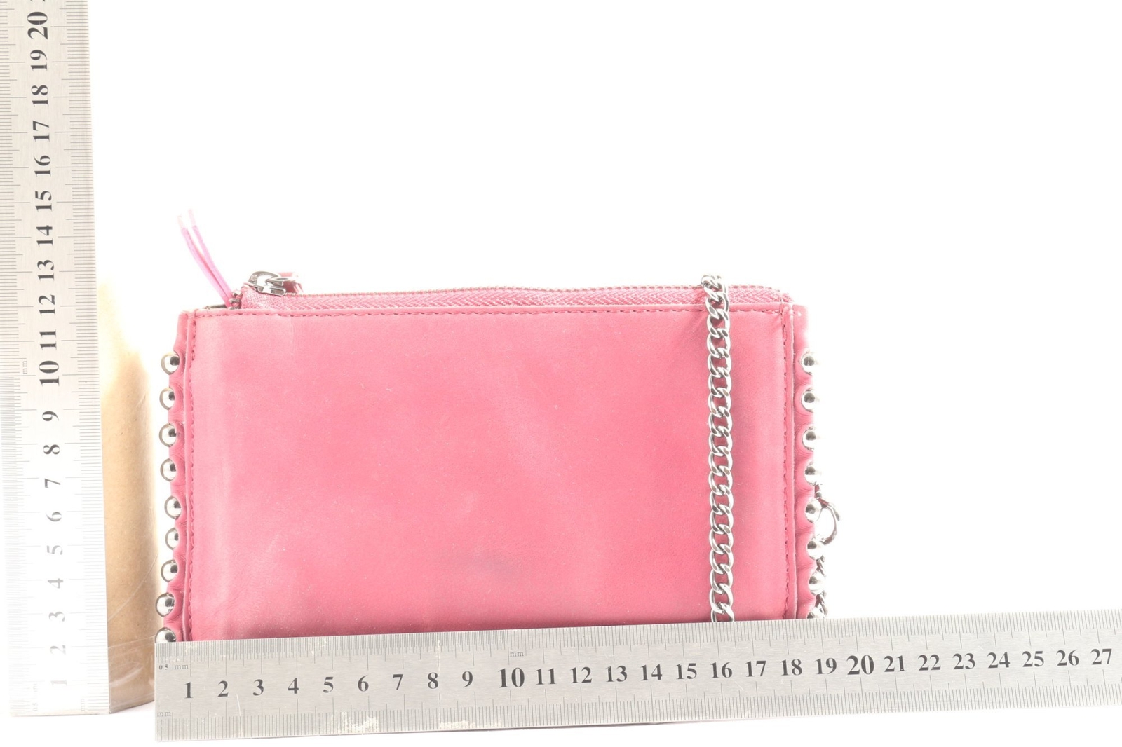 Sac à Main Alfredo Pauly Porté épaule Rose - Taille Large - Occasion En Parfait état
