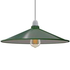 Vintage Ceiling Lampshade 40 cm Metal Easy Fit Pendant Light Shades Industrial