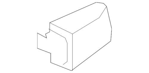 Tapa de manija de puerta para Land Rover LR2 2006-2010 (N/P CXJ500030LEP)
