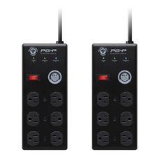 Black Lion Audio PG-P Portable Power Conditioner Pair 6 Outlets, 9' Cable 