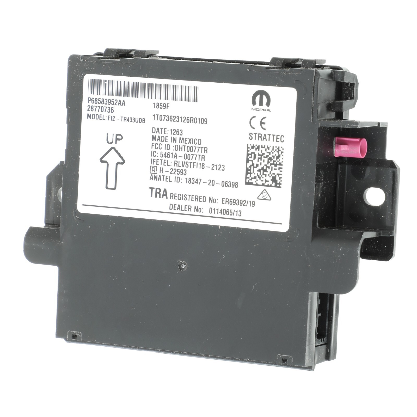 Módulo de control inalámbrico para RAM 1500 2020-2024 (N/P 68583952AA)