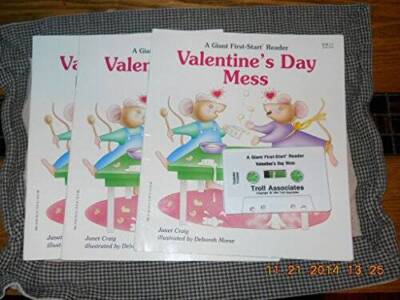 Valentines Day Mess (A Giant First-Start Reader) - Paperback - GOOD